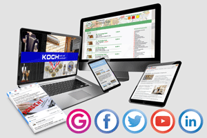 WEB und Social-Media Service von bIT-Saar